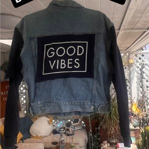 Custom Patch Jean Jacket